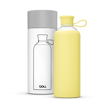 Doli flaske i glas i pastel gul - KoZmo Design Store